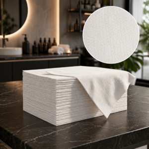 DHB 70x50 Black PREMIUM PERFORATED Disposable towels 45 gsm
